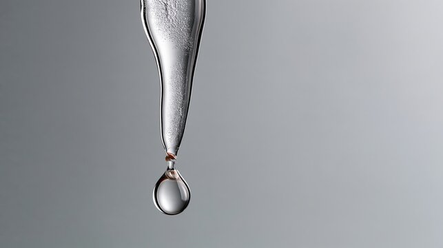 Icicle dripping water looking sad like crying
