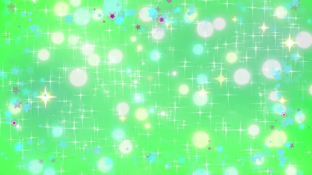 Abstract cosmic background with glowing celestial elements and starburst patterns for digital media design