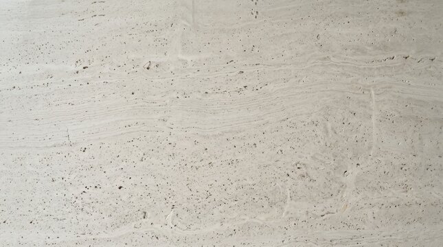 Light beige travertine stone texture with natural porous surface and horizontal layered patterns for interior design