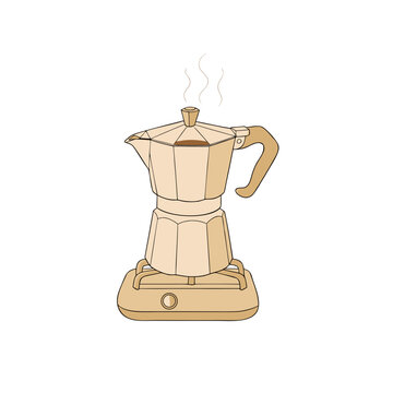 Moka Pot Stovetop Coffee Maker