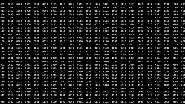 Abstract digital data pattern animation background 4K stock video