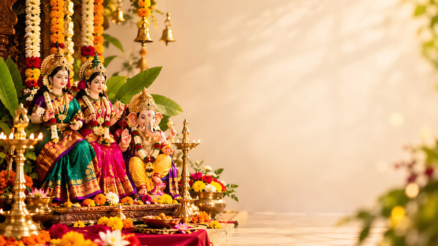 Gauri Ganpati Gauri Pujan Gauri Avahan Gauri Visarjan Ganesh Chaturthi Ganpati Bappa Traditional Maharashtrian Hindu Festival Celebration