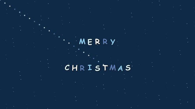 Minimalist Holiday Greeting Background with Dotted Diagonal Line and Sans Serif Typography