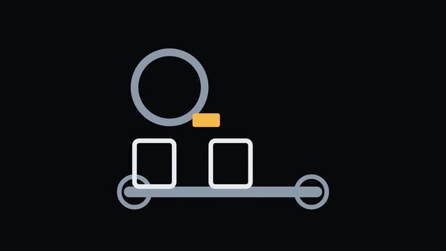 Label applicator - Manufacturing Robotics and Automation Factory Machining and Robotics Motion