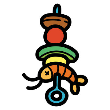 Skewer illustration
