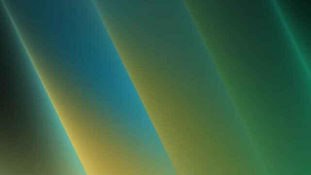 Abstract gradient background, with soft green, and teal light waves