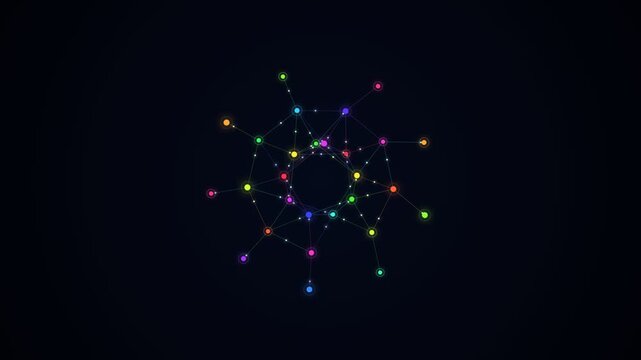Cyber Neural AI Synapse Network 4K