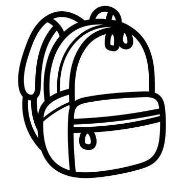 backpack illustration