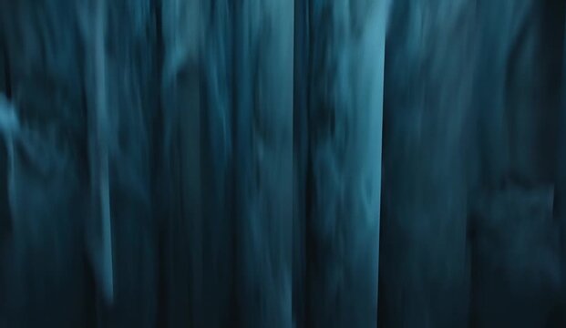Background featuring a field of sleek vertical rectangular bars in varying shades of deep navy, royal blue, cobalt, electric blue