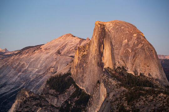 Yosemite Half Dome at Sunset