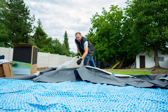 Preparing a Backyard Swimming Pool