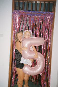 Fifth birthday celebration at home