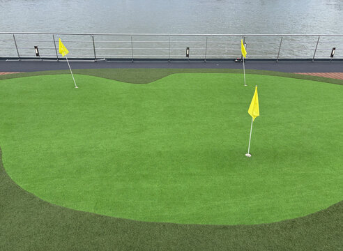 tiny golf course