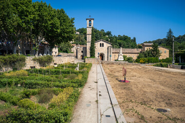 Fototapeta premium Historic village of Valbonne in Provence, French Riviera, France