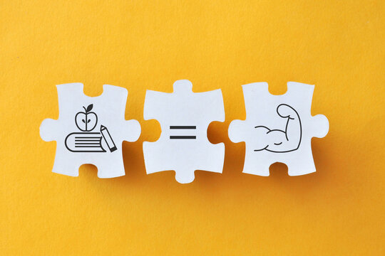 An image of puzzles symbolizing the concept: knowledge is power.