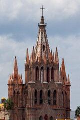 Obraz premium Parish of San Miguel de Allende in Guanajuato