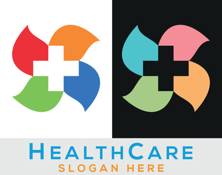 HealthCare, Medical, Hospital, Natural Care, Organic Pharmacy, Spa Care Logo 206