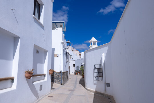 A picturesque corner of the charming village of Lucainena de las Torres, Almer&iacute;a, Andalusia, Spain