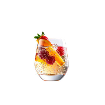 Refreshing Citrus Berry Sparkling Drink
