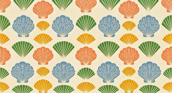 seamless pattern with easter eggs
