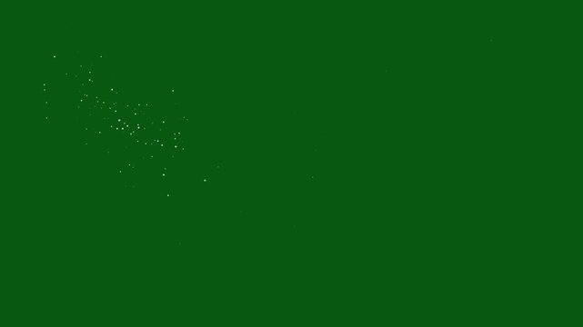 Lite glitter stars animation,fairy dust wand sparkling glitter star line,magical sparkle trail,twinkling particles,green screen background,festive sparkle graphics effect