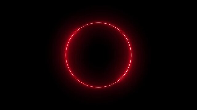 glowing, white, neon, circular, loading, animation, ring, black, modern, minimalist, design, background, web, data, glow, icon, cyber, light, speed, buffer, circle, effect, motion, simple, status, str