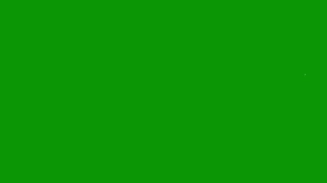Magical twinkle burst effect, sparkling starlight trail animation, shimmering white particles, elegant luxury celebration backdrop, Glowing fairy dust glitter stars on green background,4k