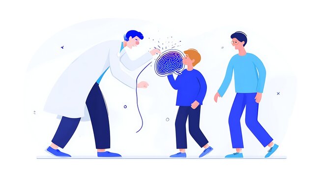 Three people in casual athletic wear performing jumping jacks on a white background