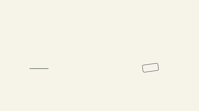 Minimalist pencil drawing animation