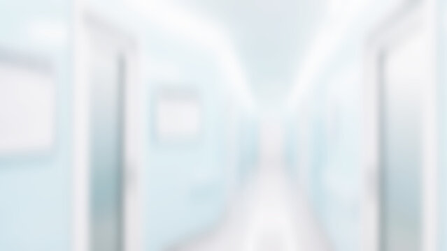 Medical blurred light blue background