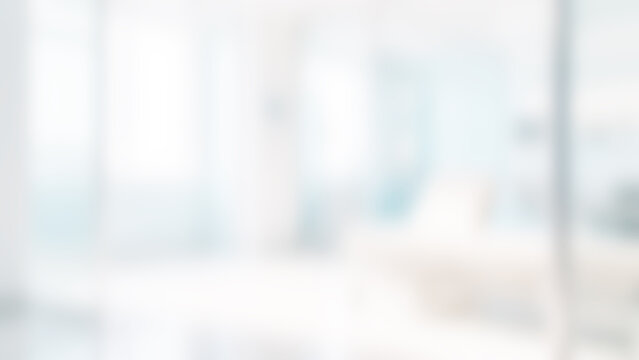 Medical blurred light blue background