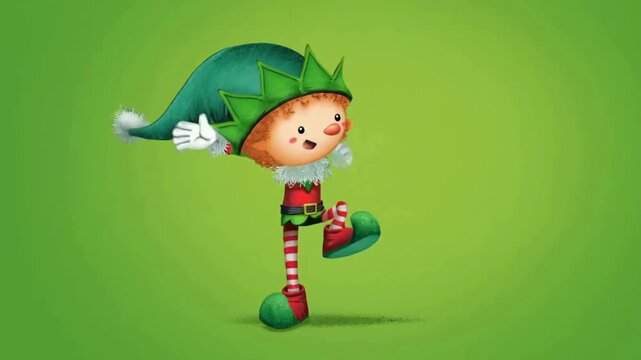 Elf With Oversized Hat