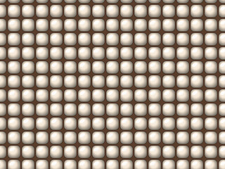 Obraz premium Inflated Diamond Quilting Trendy 3D Fabric Texture