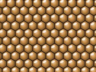 Obraz premium Puffer Quilted Texture Inflated Padded Squares Background