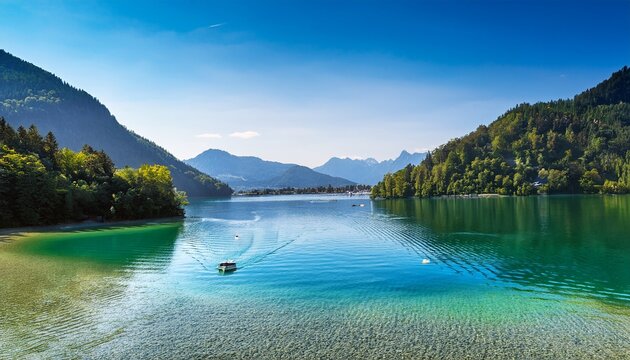 Sommer Am Worthsee Im Alpenvorland In Oberbayern
