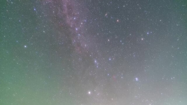 Milky Way and Meteor Shower over Tengger Desert Timelapse
