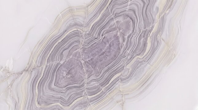 Stone marble Purple agate stone texture with white and gray swirls