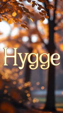 Hugge Danish philosophy coziness, mental comfort and ability enjoy simple life moments AI Generative