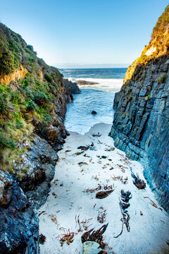 Sea Inlet in Remarkable Cave - Tasmania