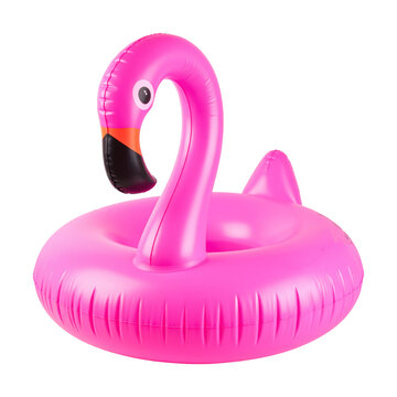 Pink flamingo floatie inflatable pool toy bird shape for summer vacation party accessories&nbsp;