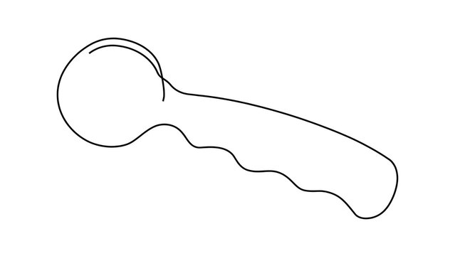 Spoon Icon white background.