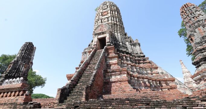 Wat Chai Watthanaram is a magnificent restored temple ruin located off Ayutthaya's city island in the western area in Ban Pom Sub-district. Ayutthaya Thailand