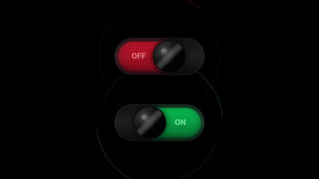 On and off botton