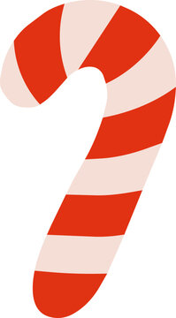 Red and White Candy Cane