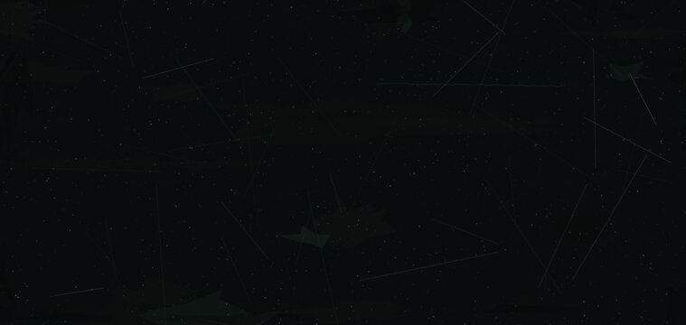 Abstract starry night sky with constellation lines Vector