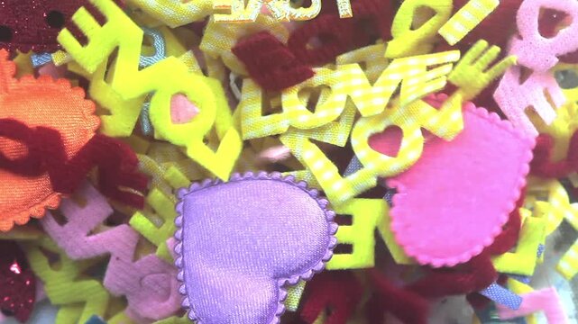 felt love background texture 