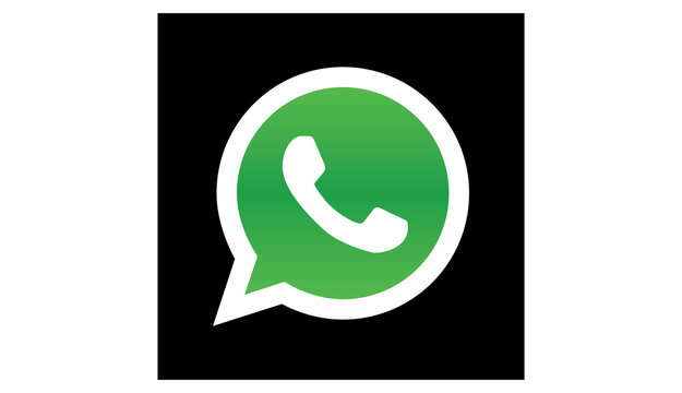 Whatsapp logo icon png for mobile messaging chat and communication editorial.