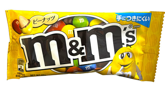 m&m's　ピーナッツシングル 　お菓子