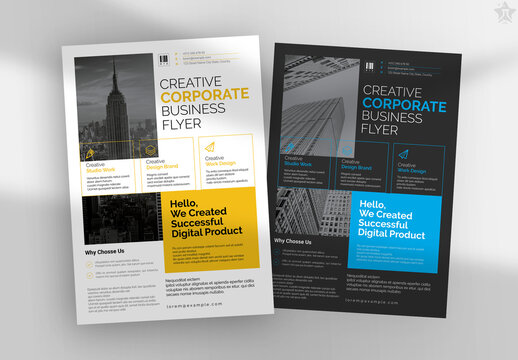Creative Corporate Business Flyer Layout