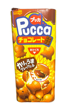 明治 プッカチョコレート　お菓子
